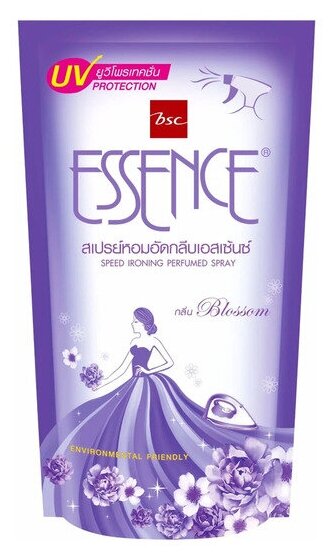 Средство для глажения и удаления запахов Essence Blossom, мягкая упаковка, Lion 500 мл