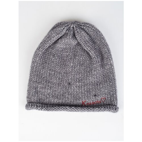 Шапка Noryalli, размер 56/59, серый шапка noryalli демисезон зима шерсть вязаная утепленная размер 56 59 серый