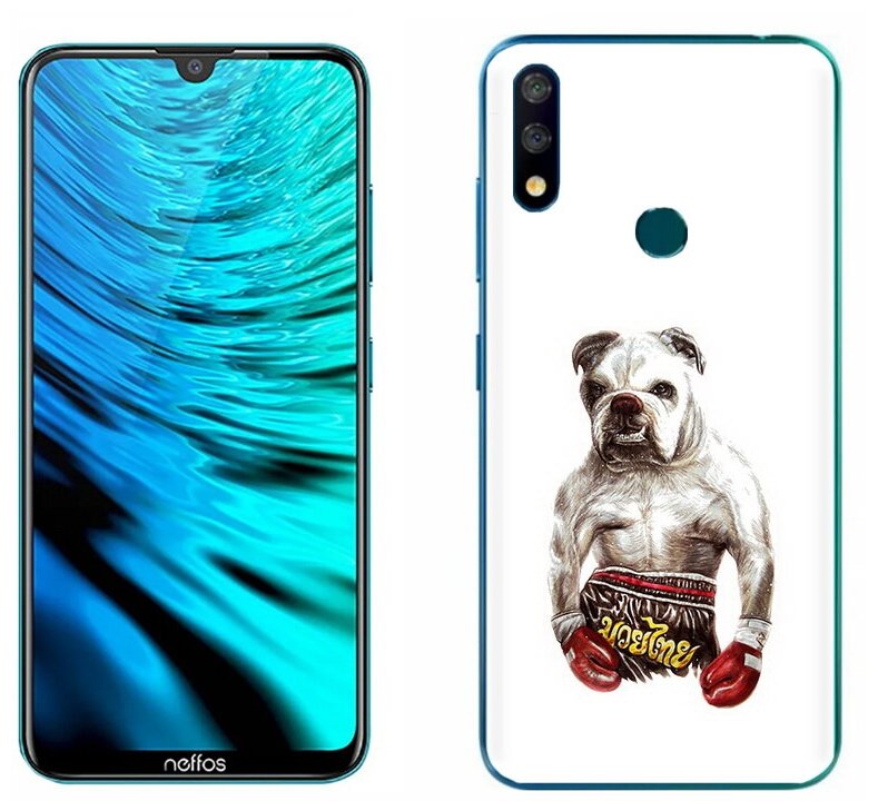 Чехол задняя-панель-накладка-бампер MyPads боксер для TP-Link Neffos X20/TP-LINK Neffos X20 Pro противоударный