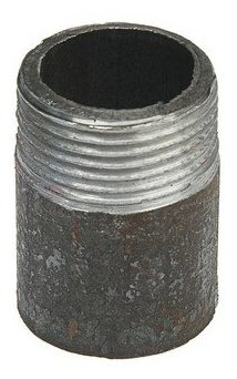 Резьба стальная, 3/4", DN 20, PN 16, L=30 мм, Lрезьбы=10.5 мм