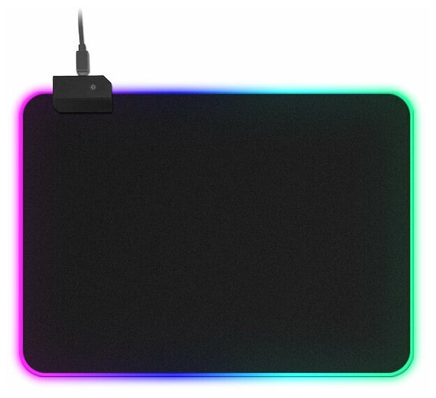 Игровой настольный коврик для мыши с RGB-подсветкой