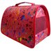 DOGMAN сумка-переноска «Люкс MAVA» № 1, лето, красная, 35 х 23 х 22 см (1 шт)