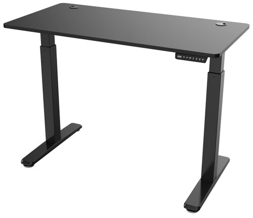 Eureka Ergonomic компьютерный стол ERK-EHD-4801-B, ШхГхВ: 120х70х125 см, цвет: черный