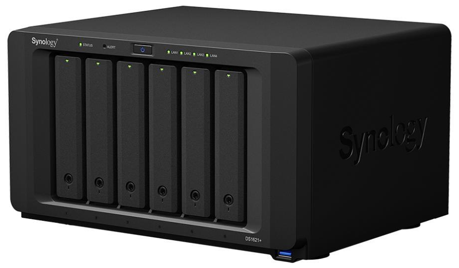 Сетевое хранилище Synology QC22Ghz CPU/4Gb DDR4 (up to 32GB) black