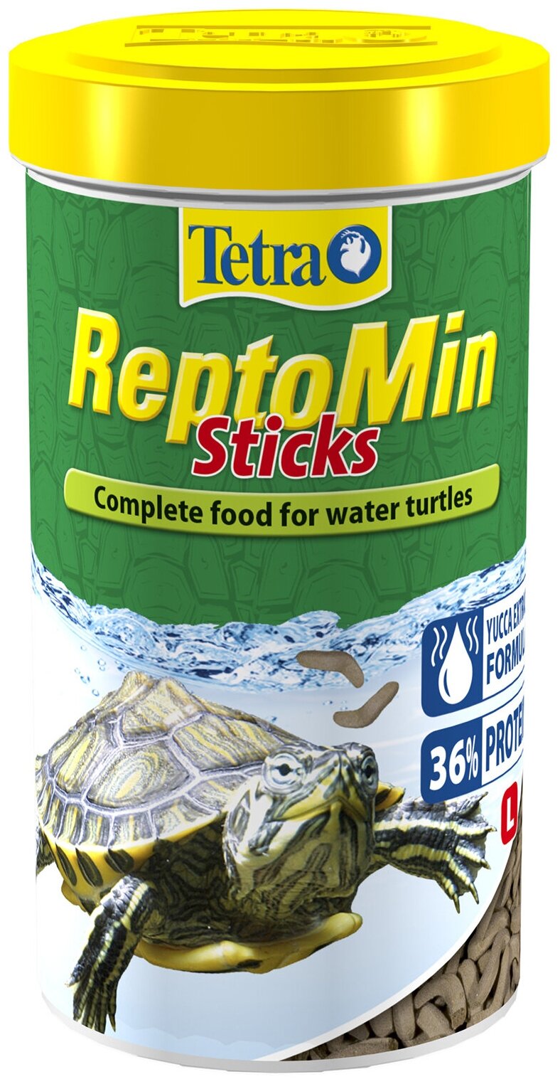 Сухой корм для рептилий Tetra ReptoMin Sticks, 500 мл, 130 г - фотография № 6