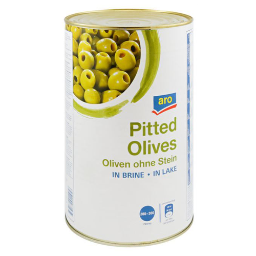 Оливки зеленые без косточки HORECA SELECT, 4,25 кг - ARO