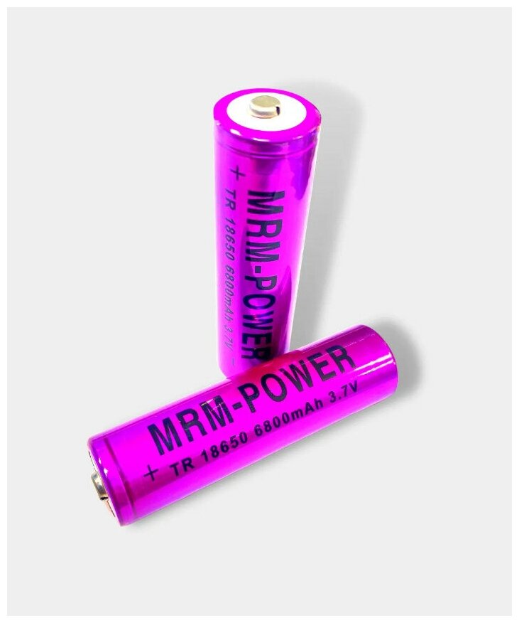 Аккумулятор 18650 (6800 mAh 3.7B) MRM-Power 2 шт