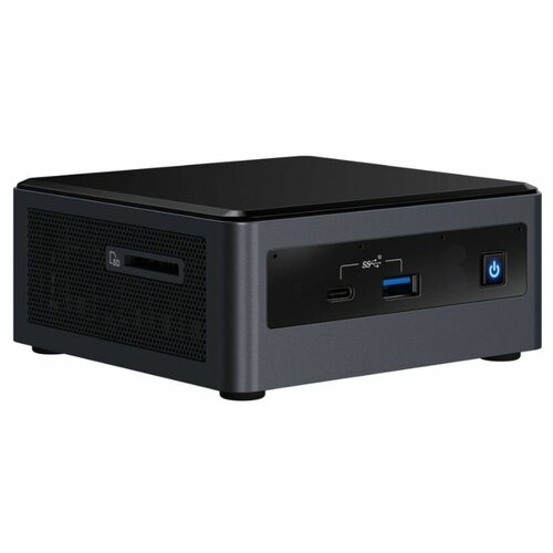 Мини ПК Intel NUC 10 BXNUC10i7FNHN1, черный платформа для пк intel nuc intel core i5 10210u 1 6 ггц 4 2 ггц bxnuc10i5fnhn