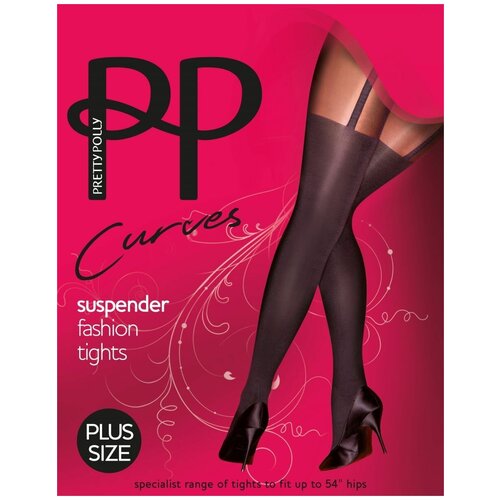 Колготки Pretty Polly, 60 den, размер XL, черный