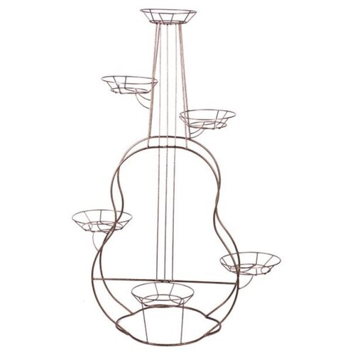 Подставка напол на 6 горшков Гитара 128*83*57 см - 1 ед. товара