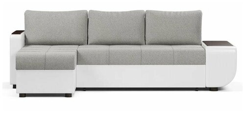 Угловой диван-кровать Атланта со столиком, механизм Еврокнижка, 245х155х90 см, диван угловой, с ящиком для белья