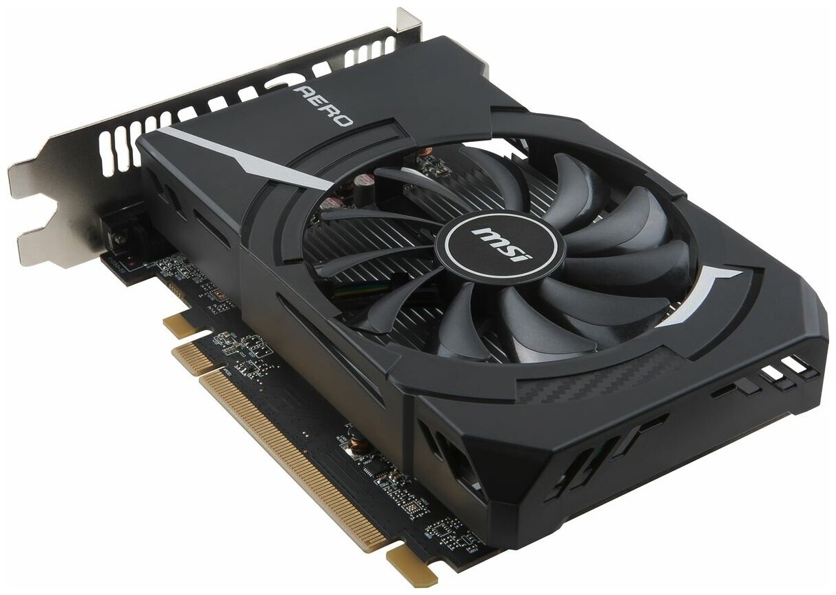 Видеокарта MSI Radeon RX 550 Radeon RX 550 AERO ITX 4G OC PCI-E 4096Mb GDDR5 128 Bit Retail RX 550 A