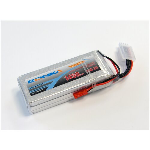 BONKA Аккумулятор Bonka LiFe 9.9V 25C 1450mAh (JST) - BKLIFE-1450-25-3S