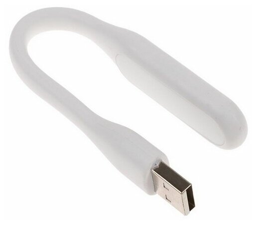 Светильник светодиодный LuazON A-05 USB гибкий 5 ватт 6 диодов белый