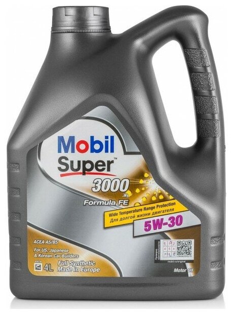 Mobil Super 3000 X1 Formula FE 5W-30 4л