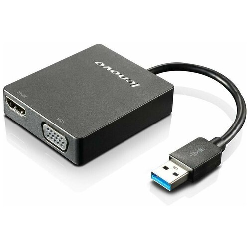 Адаптер Lenovo Universal USB 3.0 to VGA/HDMI (4X90H20061)