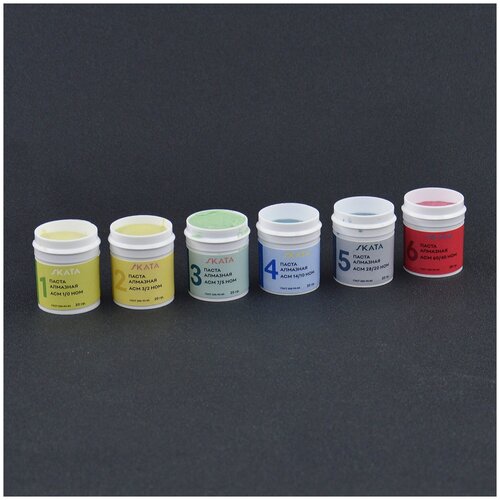 Набор из 6-ти алмазных паст НОМ, SKATA