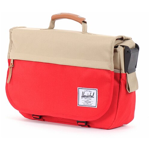 фото Сумка herschel mill-messenger (11 l red)