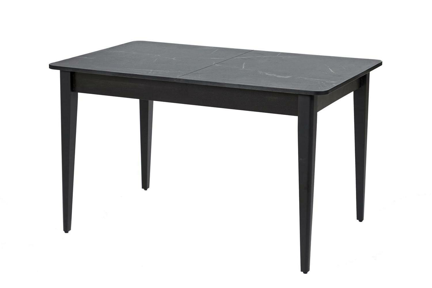 Стол обеденный раздвижной Hoff Azzuro 5, 130(170)х75х80 см, цвет серый мрамор, венге