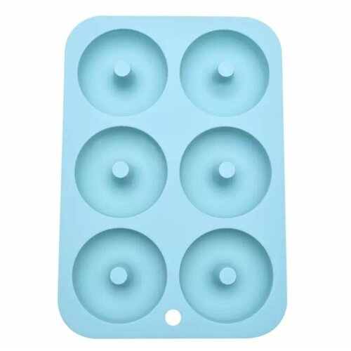 Силиконовая форма для выпечки пончиков, Форма для пончиков, Форма для запекания, Силиконовая форма для выпечки