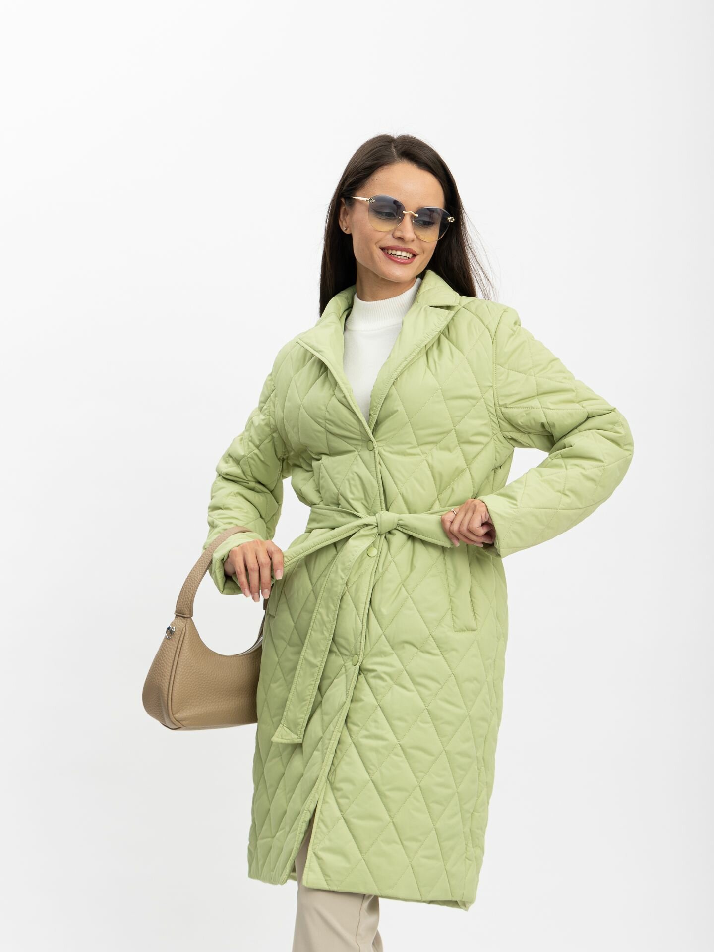 Куртка RM shopping Базовая коллекция, размер XL, салатовый