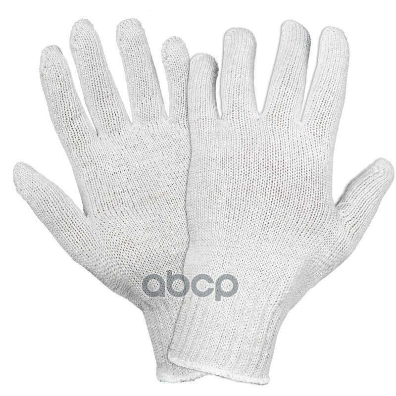 Перчатки трикотажные ХБ, белые, (5 пар) 7,5 класс/65г, мод. 504 AIRLINE арт. ADWG025