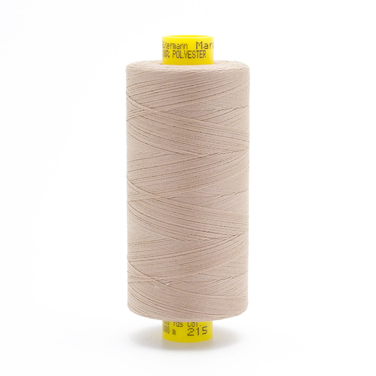 Нить универсальная Gutermann Mara №120/1000 м, 100% полиэстер, темно-бежевый 215