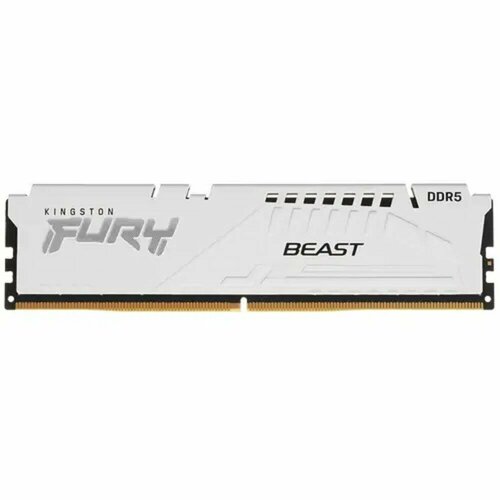 Kingston Память DDR5 32GB 5200MHz KF552C36BWE-32 Fury Beast Expo RTL Gaming PC5-41600 CL36 DIMM 288-pin 125В kit single rank с радиатором Ret 15007₽