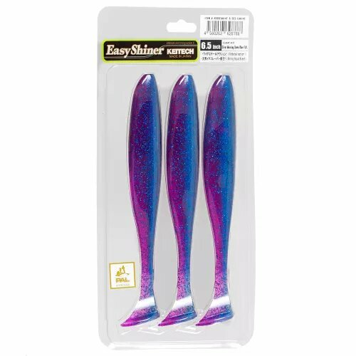 Силиконовая приманка Keitech Easy Shiner 6.5 EA#14 16,5см. 3шт.