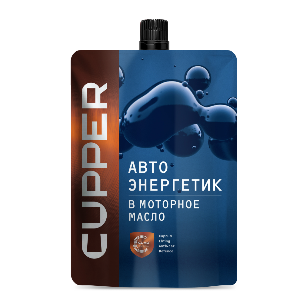 Присадка CUPPER автоэнергетик в моторное масло (100 мл)