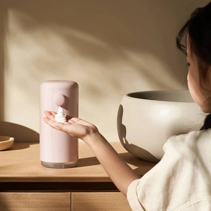 Изображение Автоматический диспенсер для мыла Xiaomi Mijia, Pink 1pcs