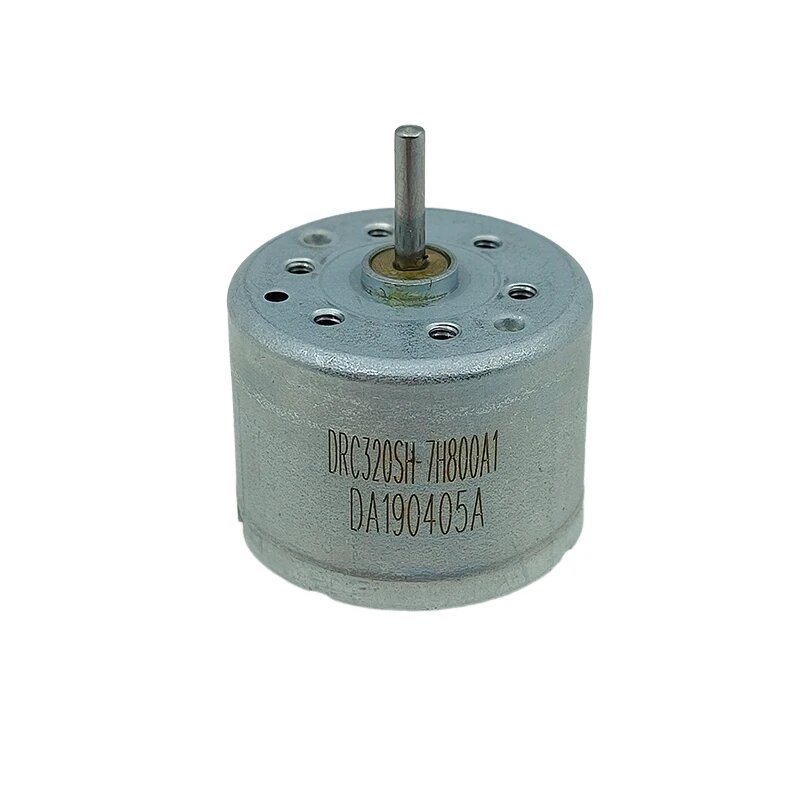 RC320SH RF-320CH Мини 24 мм Электродвигатель постоянного тока 6 В 12 В 15 В 18 В 24 В 9500 об/мин Micro Mute Круглый двигатель шпинделя DIY Хобби Игрушка-подметальная машина, 15V, 6000