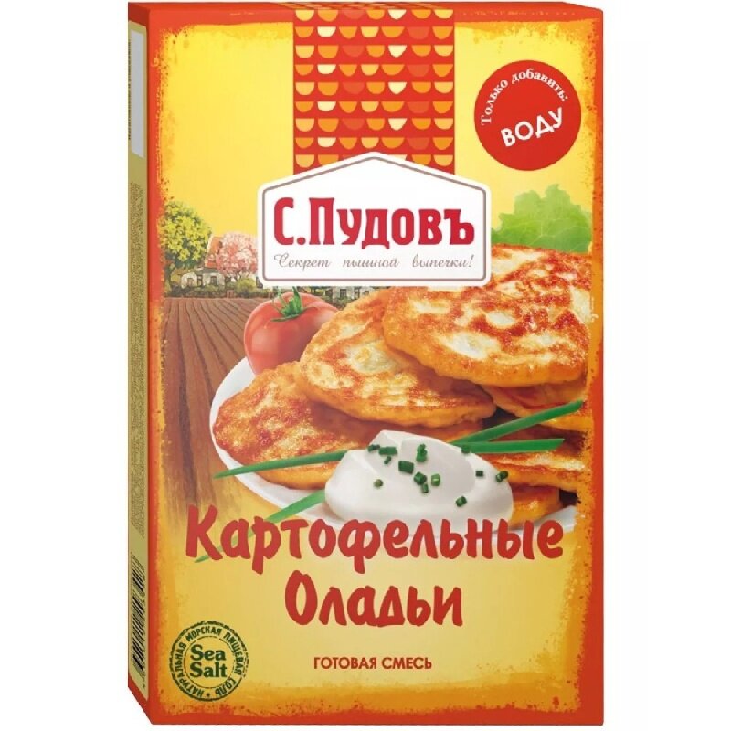Смесь С. Пудовъ "Картофельные оладьи" карт/кор 250г