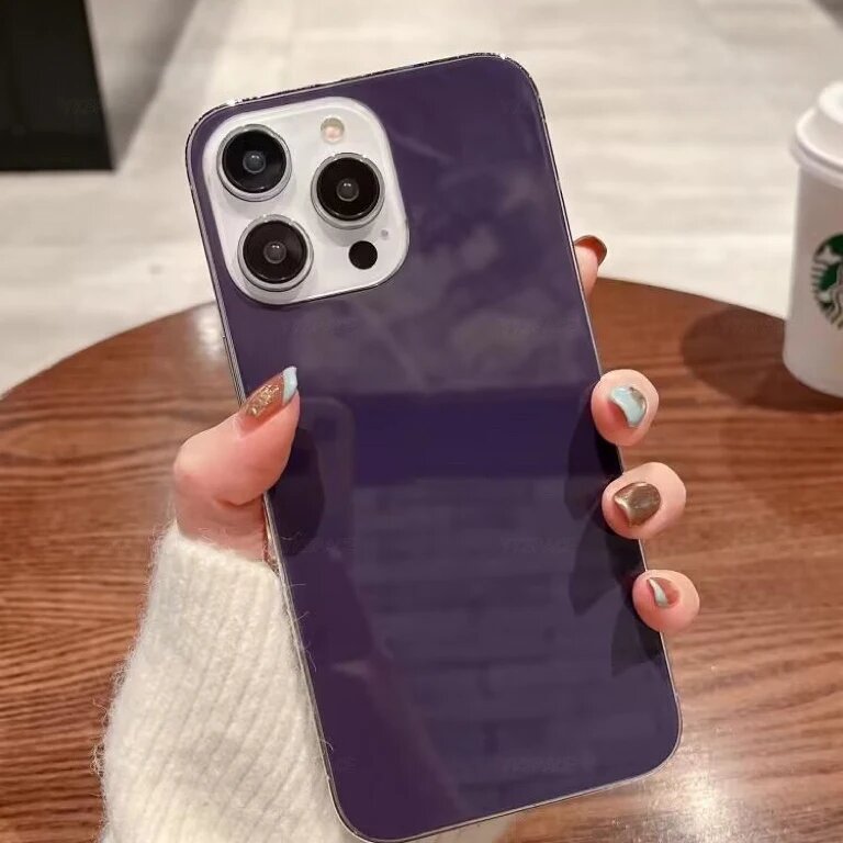 Чехол для iPhone 14 Pro, фиолетовый, Dark Purple
