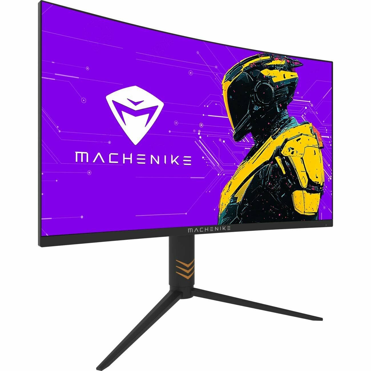 Монитор игровой Machenike 27", VA, 2560x1440, 16:9, 240 Гц, изогнутый, черный