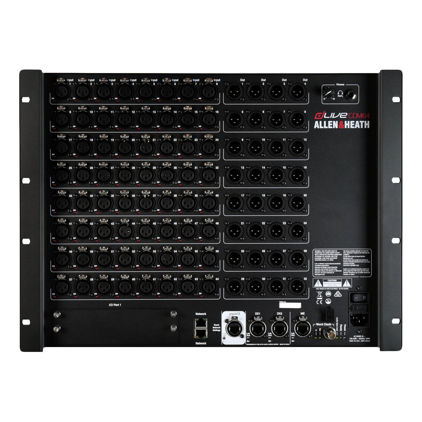 Цифровой микшер Allen & Heath DLIVE-CDM64U — фото 1