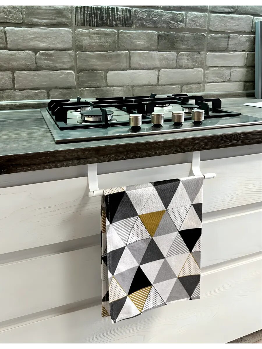 Картинки Держатель для полотенец NETFNET, подвесной, пластик, 30 см, белый