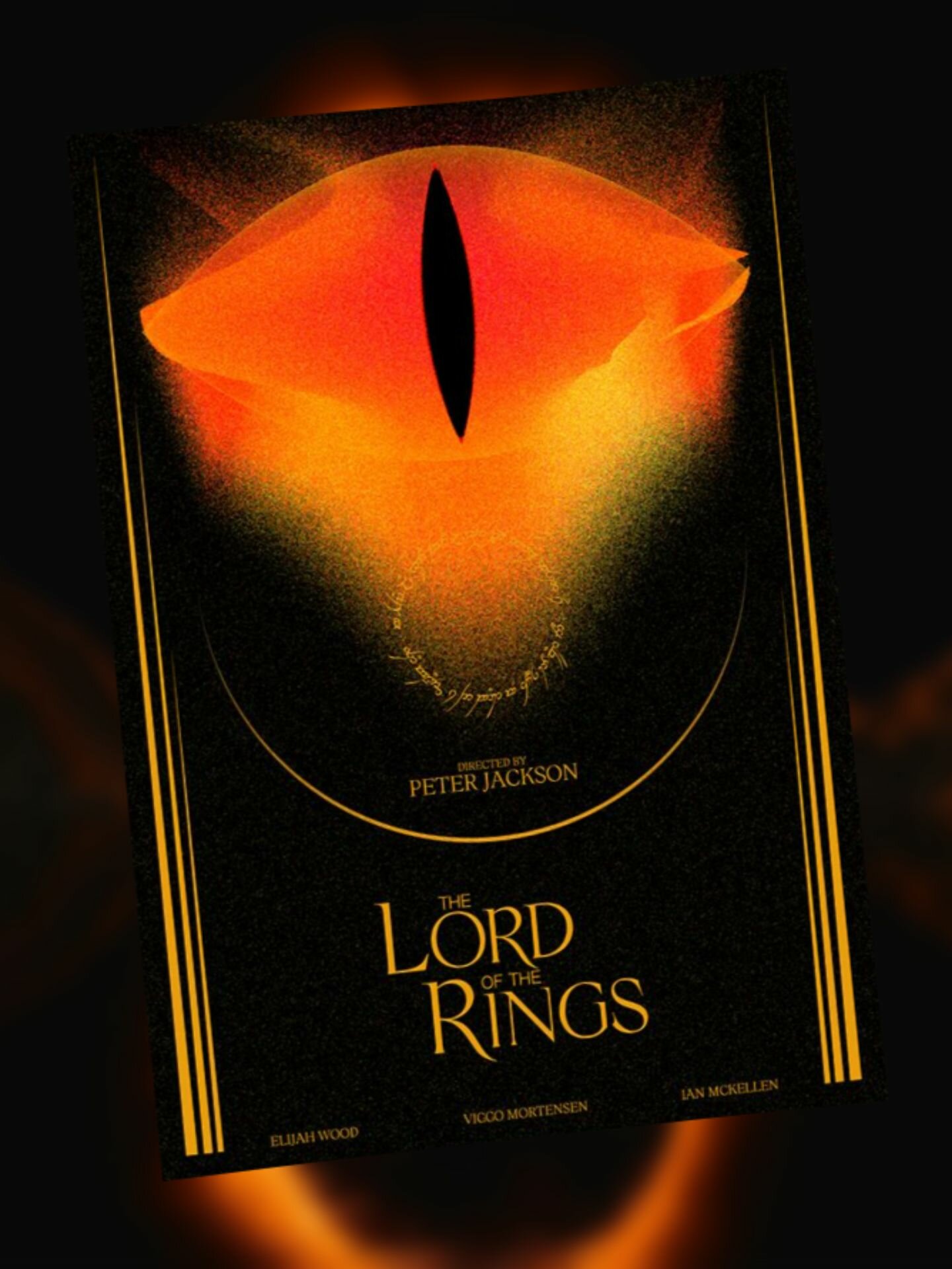 Постер pinterest "Властелин Колец: Трилогия", 29.7х42см, А3, глянцевый