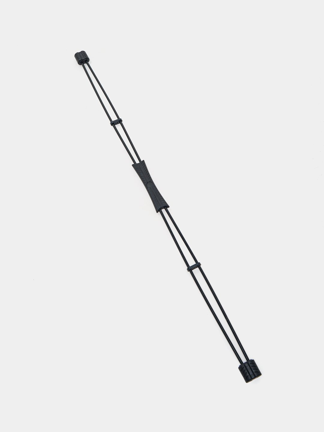 Тренажер Vibro Stick, для мышц - Черный, двойной — фото 1