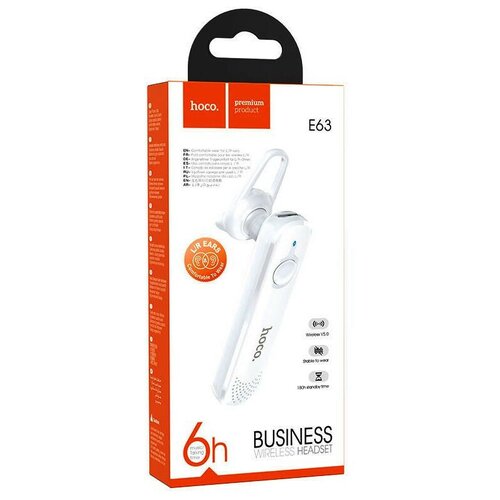 Гарнитура Bluetooth 50 Hoco E63 Diamond White 44300₽