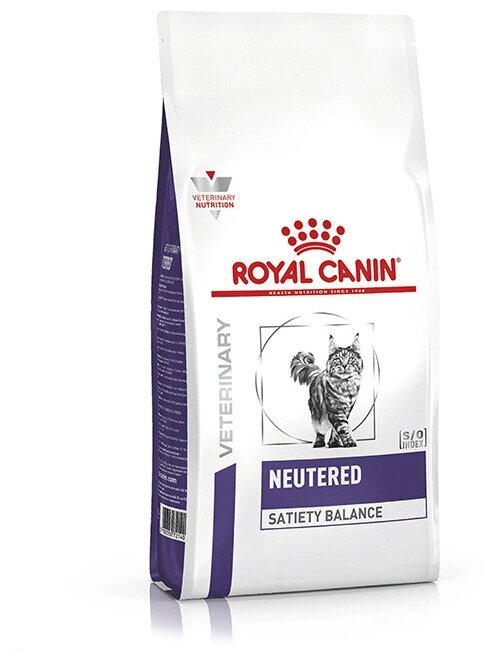 Royal Canin Neutered Satiety Balance Корм сухой диетический для взрослых котов и кошек с момента стерилизации, 8 кг - фотография № 1