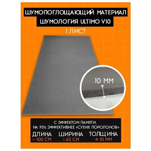 Шумопоглотитель Шумология Ultimo 10