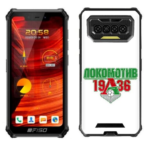 Чехол задняя-панель-накладка-бампер MyPads ФК локомотив 1936 для Oukitel F150 Bison 2021 противоударный чехол mypads фк локомотив 1936 для oukitel f150 r2022 задняя панель накладка бампер