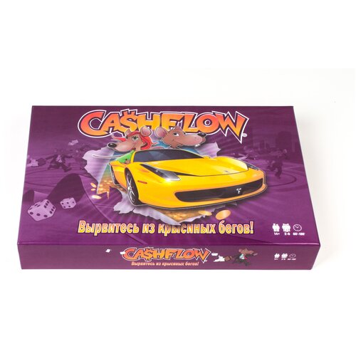 КэшФлоу / Настольная игра CashFlow / Денежный поток / Крысиные бега Роберт Кийосаки / КешФлоу