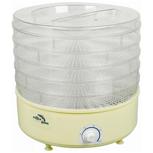 Сушка для фруктов и овощей Ротор Дива СШ-007-10 5под 520Вт прозрачный 586000₽