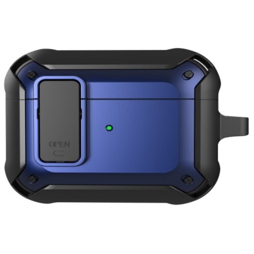 Чехол WiWU Mecha AirPods Case для AirPods Pro Black + Blue (APC011)