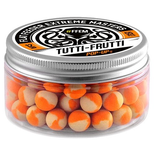 FFEM Бойлы плавающие Pop-Up Tutti-Frutti 12mm Тутти-фрутти (55шт)