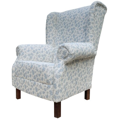 Кресло BR-G31 Голубая Роза Прованса ортопедическое мягкое обито хлопковым жаккардом