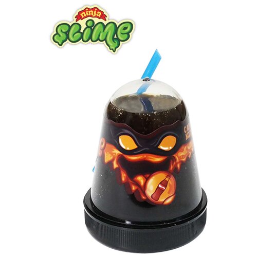 Лизун SLIME Ninja с ароматом колы, 130 г (S130-16), черный лизун slime ninja с ароматом мороженого 130 г s130 15