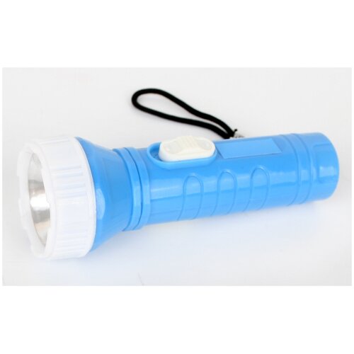 фото Фонарь 828-th (1led 1 режим 3хag10; блист-пакет; голуб.), ultraflash 12395 (8 шт.)